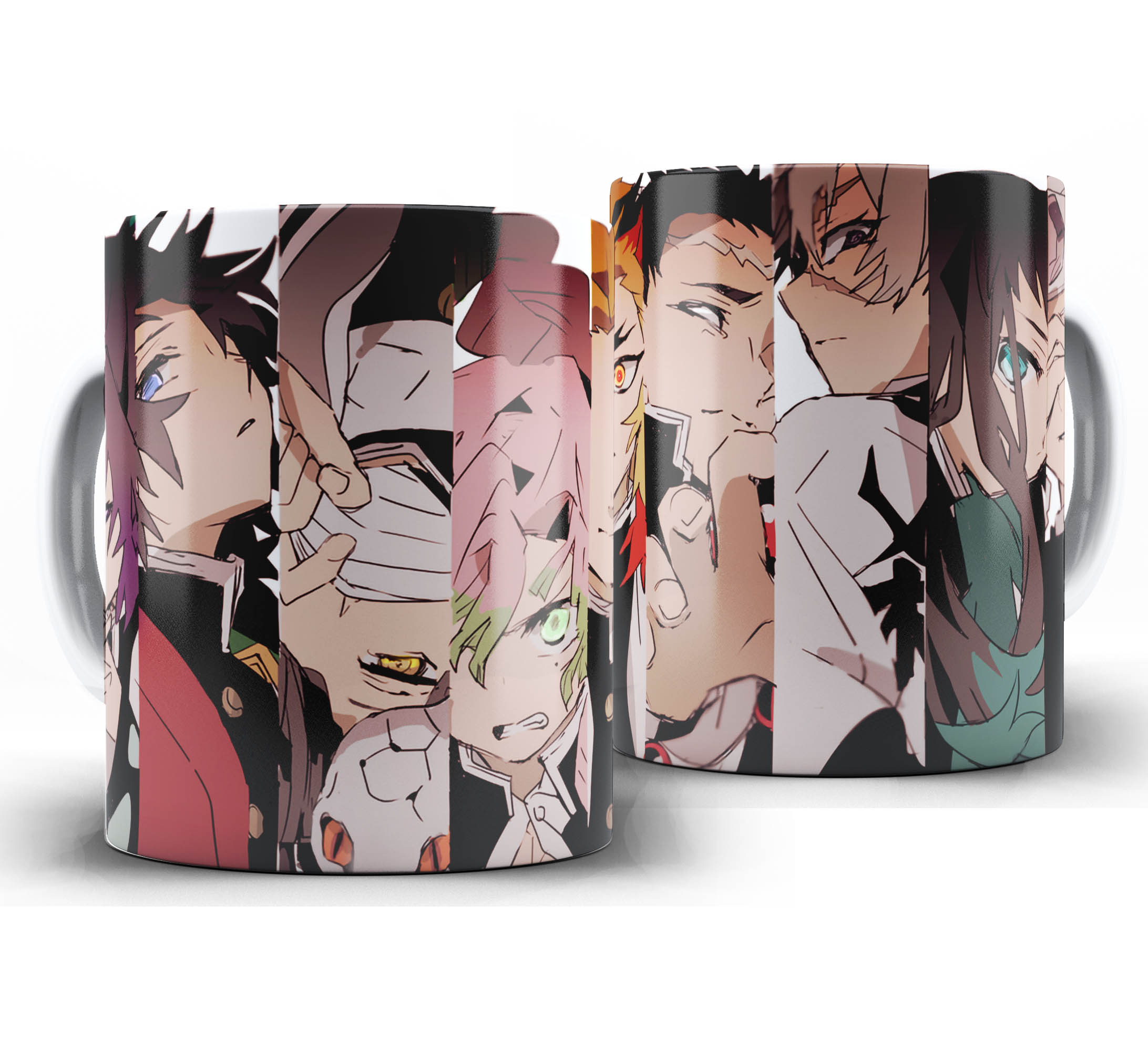 Caneca Anime - Demon Slayer Kimetsu no Yaiba W16 - Hashiras